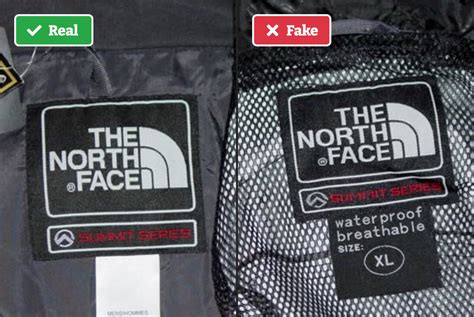 how to spot fake north face bag|north face jacket real or fake.